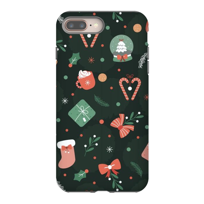 iPhone 8 plus StrongFit Happy Christmas 0 by ArtsCase