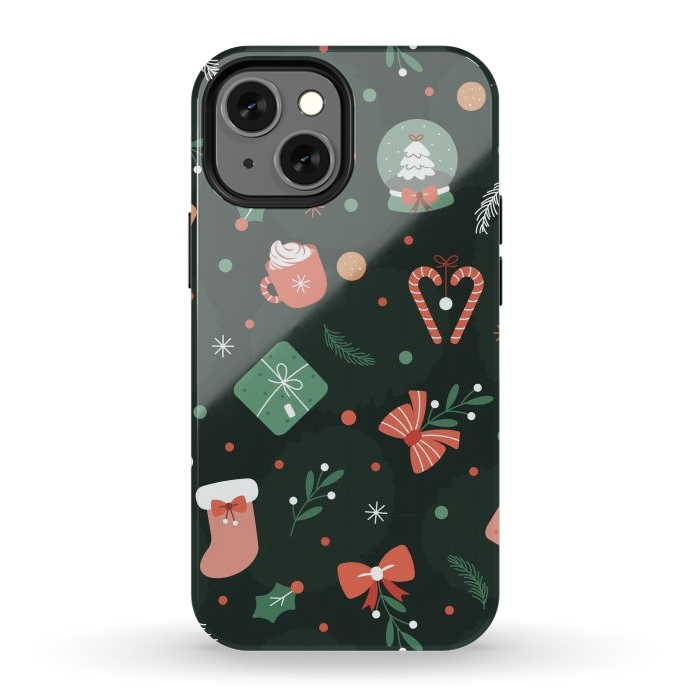 iPhone 12 mini StrongFit Happy Christmas 0 by ArtsCase