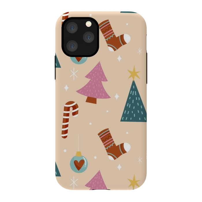 iPhone 11 Pro StrongFit Original Pattern in Christmas by ArtsCase