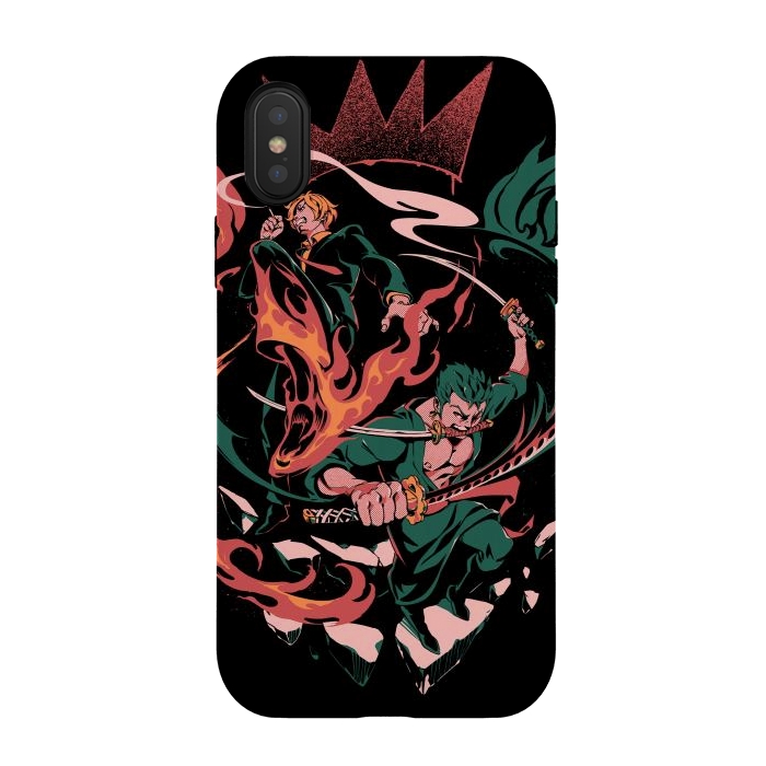 iPhone Xs / X StrongFit The Wings of the King by Ilustrata