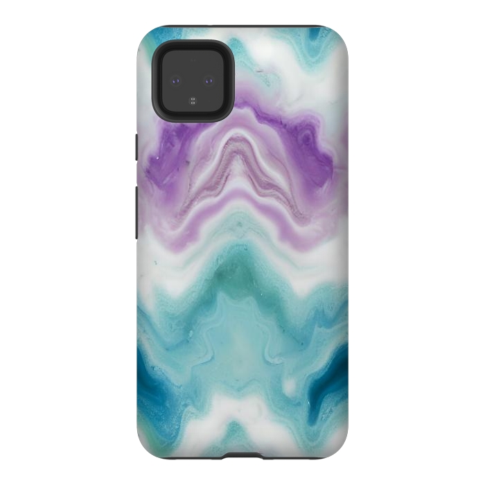 Pixel 4XL StrongFit Wavy marble  by Winston