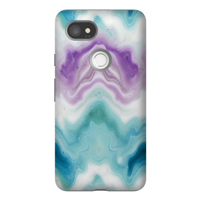 Pixel 2XL StrongFit Wavy marble  by Winston