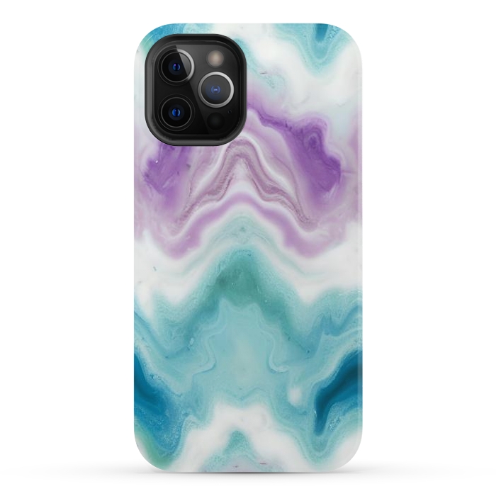 iPhone 12 Pro Max StrongFit Wavy marble  by Winston