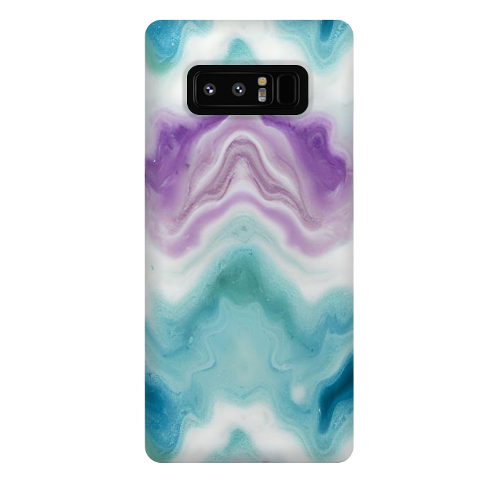Galaxy Note 8 StrongFit Wavy marble  by Winston