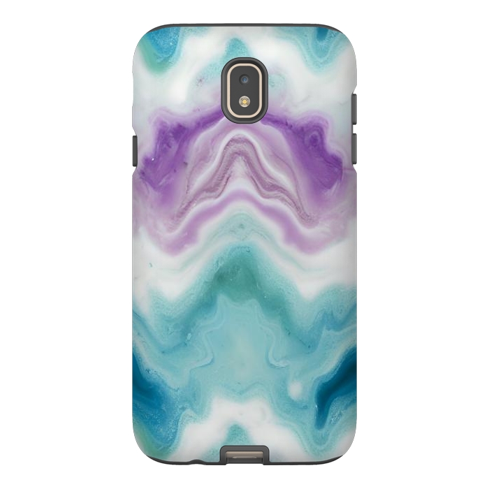 Galaxy J7 StrongFit Wavy marble  by Winston