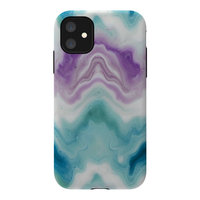 iPhone 11 StrongFit Wavy marble  by Winston