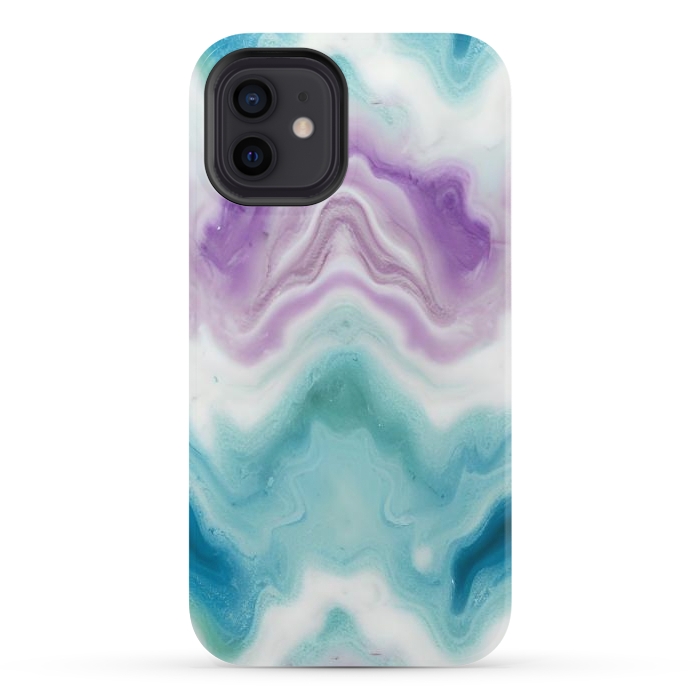 iPhone 12 StrongFit Wavy marble  by Winston