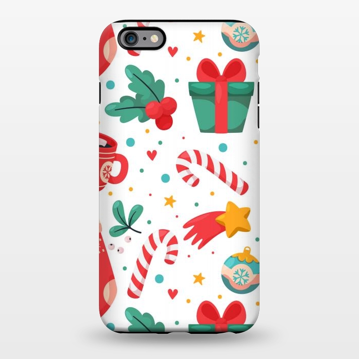iPhone 6/6s plus StrongFit Christmas Pattern by ArtsCase