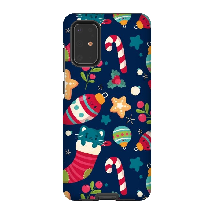 Galaxy S20 Plus StrongFit A Cat in Christmas by ArtsCase