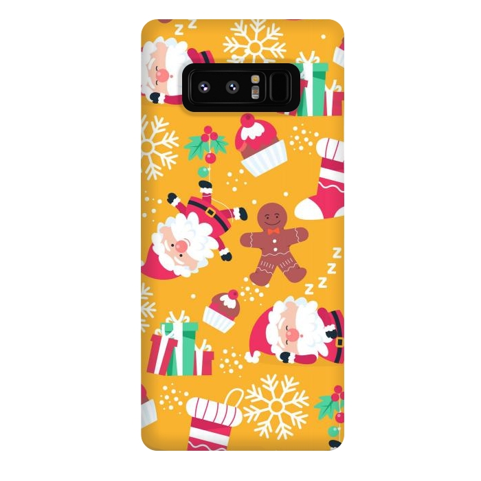 Galaxy Note 8 StrongFit Cute Pattern for Christmas  by ArtsCase