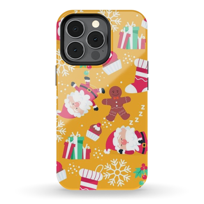 iPhone 13 pro StrongFit Cute Pattern for Christmas  by ArtsCase
