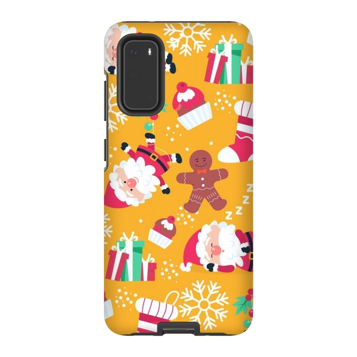 Galaxy S20 StrongFit Cute Pattern for Christmas  by ArtsCase