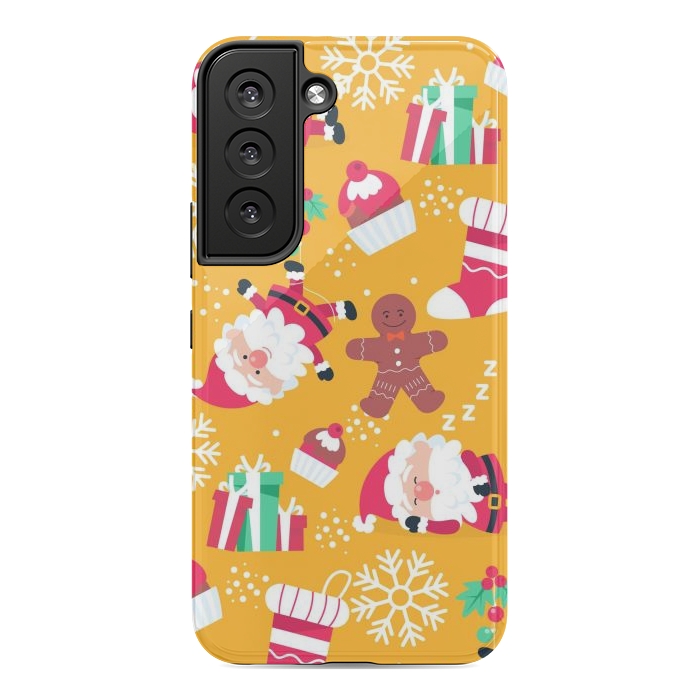 Galaxy S22 StrongFit Cute Pattern for Christmas  by ArtsCase