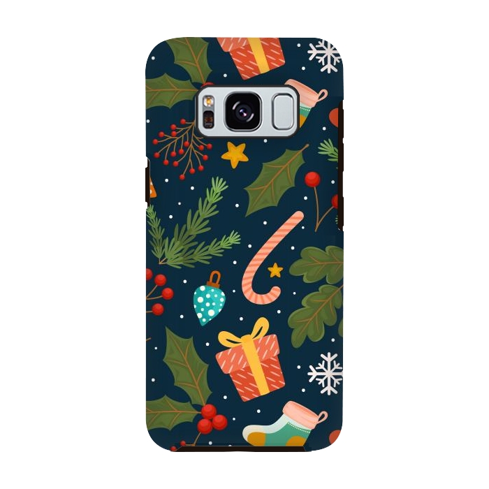 Galaxy S8 StrongFit Symbols for Christmas by ArtsCase