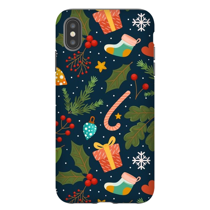 iPhone Xs Max StrongFit Symbols for Christmas by ArtsCase
