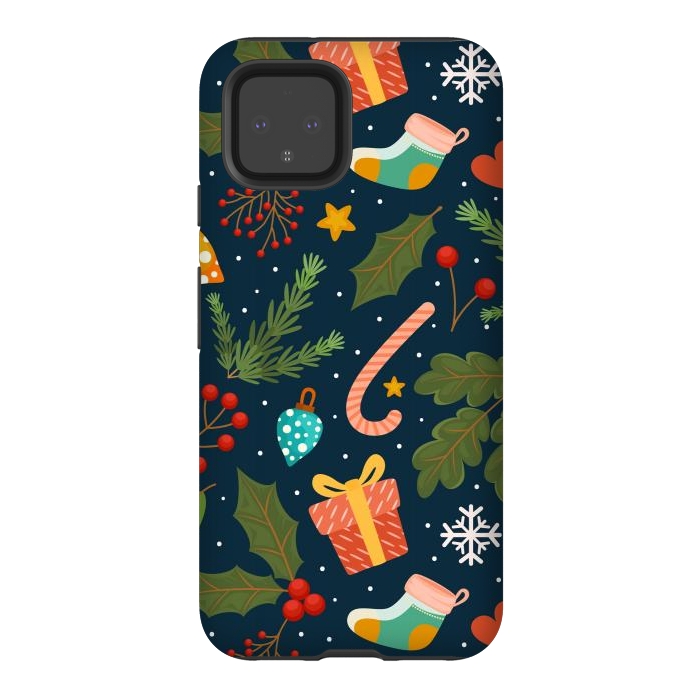 Pixel 4 StrongFit Symbols for Christmas by ArtsCase