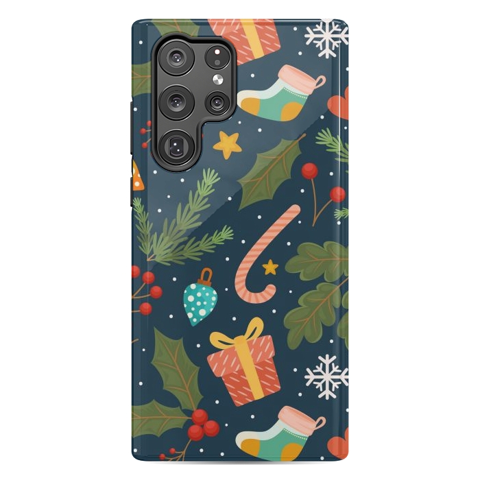 Galaxy S22 Ultra StrongFit Symbols for Christmas by ArtsCase