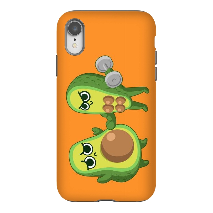 iPhone Xr StrongFit Avocado Gym by Alberto