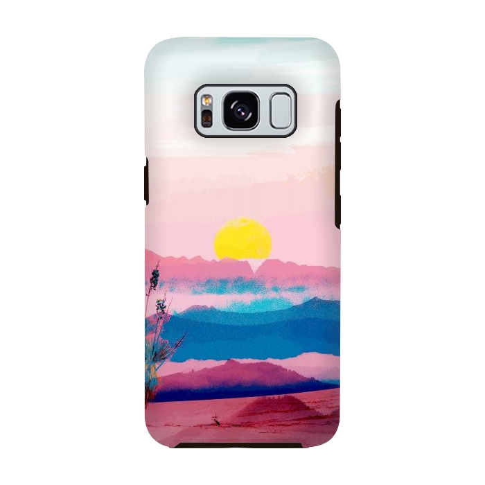 Galaxy S8 StrongFit Her Heart Was Made Of Liquid Sunsets by Uma Prabhakar Gokhale