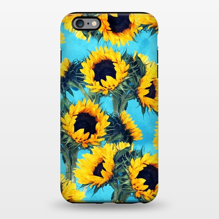 iPhone 6/6s plus StrongFit Sunflowers & Sky by Uma Prabhakar Gokhale