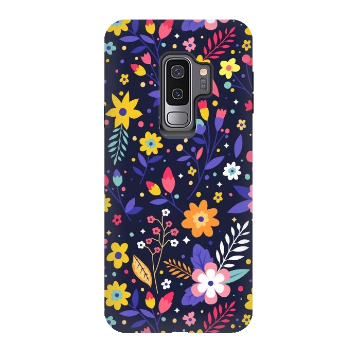 Galaxy S9 plus StrongFit Beautifull Flowers with Vibrant Colors by ArtsCase