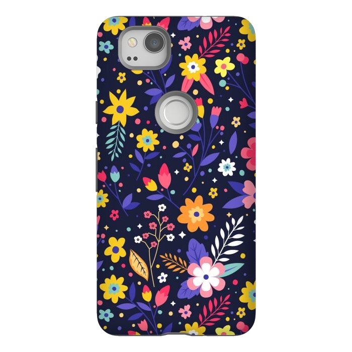 Pixel 2 StrongFit Beautifull Flowers with Vibrant Colors by ArtsCase