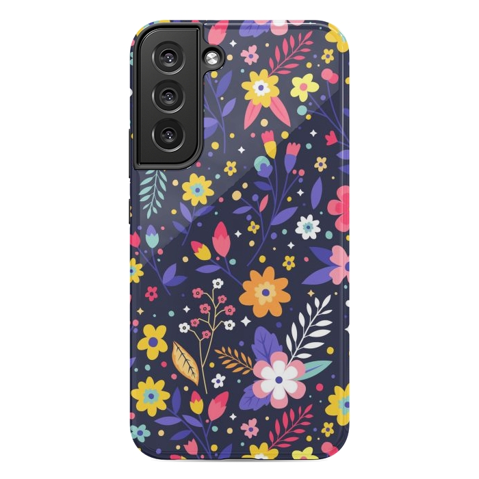 Galaxy S22 plus StrongFit Beautifull Flowers with Vibrant Colors by ArtsCase