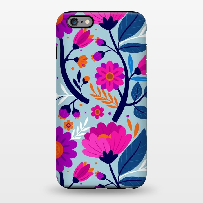 iPhone 6/6s plus StrongFit Colorful Exotic Floral Pattern by ArtsCase