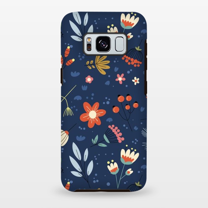 Galaxy S8 plus StrongFit Cute Flowers VIII by ArtsCase
