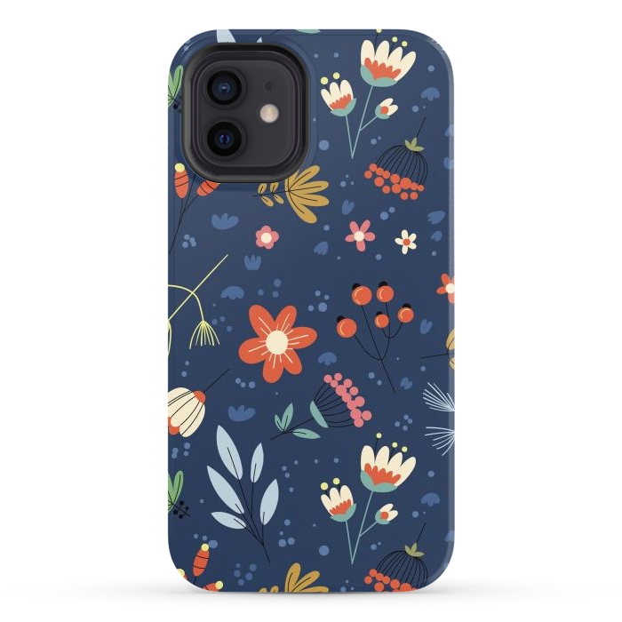 iPhone 12 StrongFit Cute Flowers VIII by ArtsCase