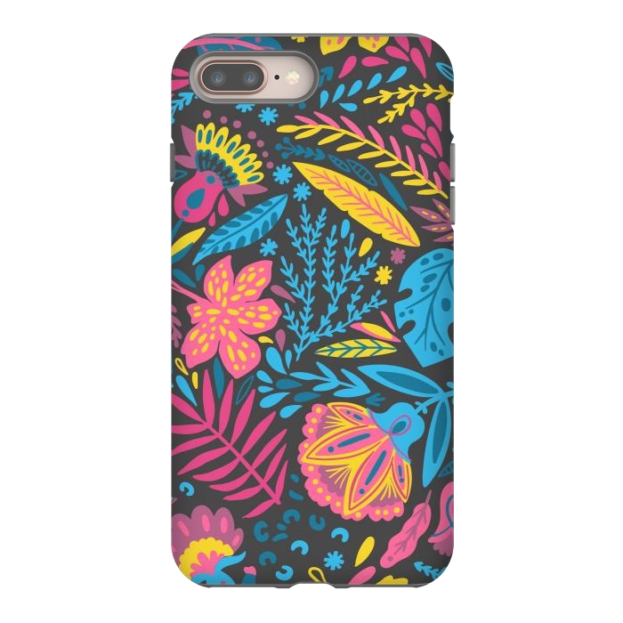 iPhone 8 plus StrongFit HAPPY LEAVES by ArtsCase