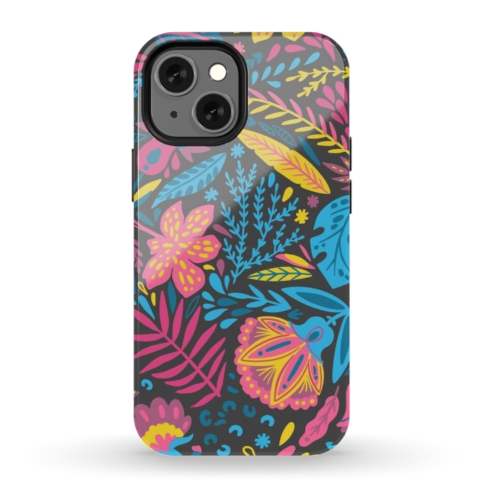 iPhone 13 mini StrongFit HAPPY LEAVES by ArtsCase