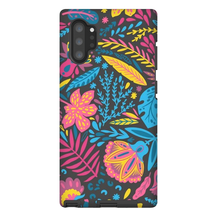Galaxy Note 10 plus StrongFit HAPPY LEAVES by ArtsCase