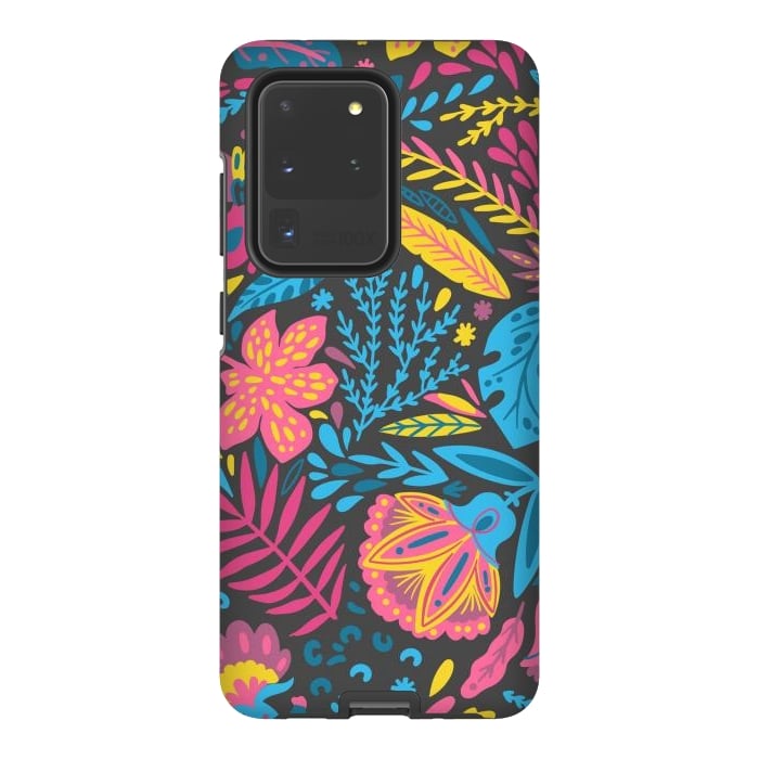 Galaxy S20 Ultra StrongFit HAPPY LEAVES by ArtsCase