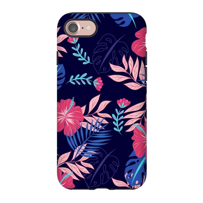 iPhone 7 StrongFit VIBRE AND HAPPY LEAVES by ArtsCase