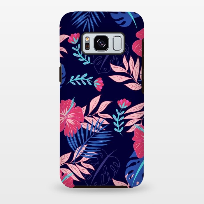 Galaxy S8 plus StrongFit VIBRE AND HAPPY LEAVES by ArtsCase