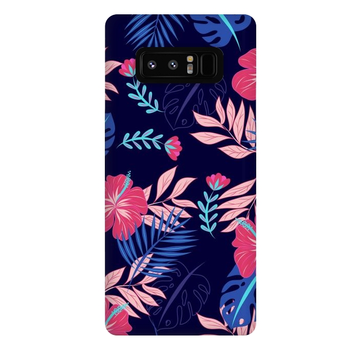 Galaxy Note 8 StrongFit VIBRE AND HAPPY LEAVES by ArtsCase