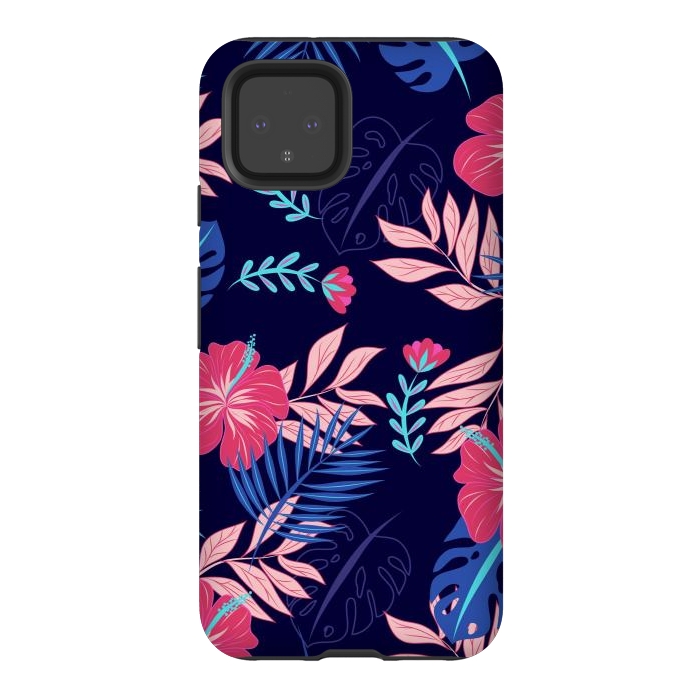 Pixel 4 StrongFit VIBRE AND HAPPY LEAVES by ArtsCase