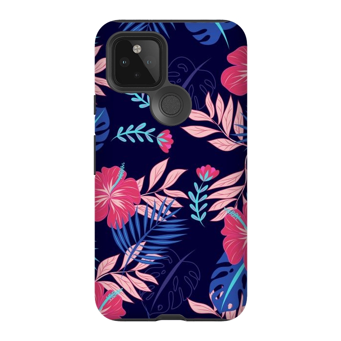 Pixel 5 StrongFit VIBRE AND HAPPY LEAVES by ArtsCase