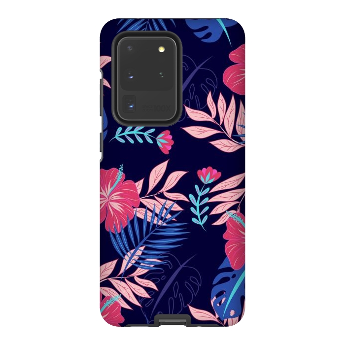 Galaxy S20 Ultra StrongFit VIBRE AND HAPPY LEAVES by ArtsCase