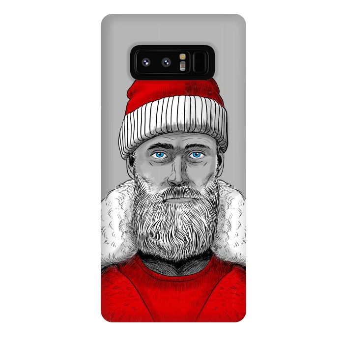 Galaxy Note 8 StrongFit Santa Claus Hipster by Alberto