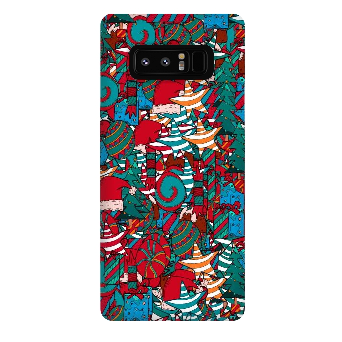 Galaxy Note 8 StrongFit A Christmas pattern by Steve Wade (Swade)