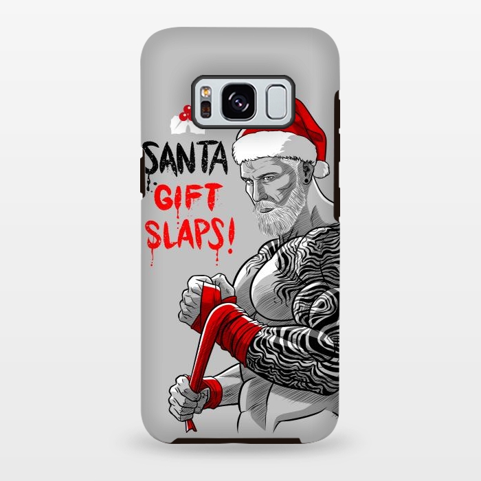Galaxy S8 plus StrongFit Santa gift slaps by Alberto