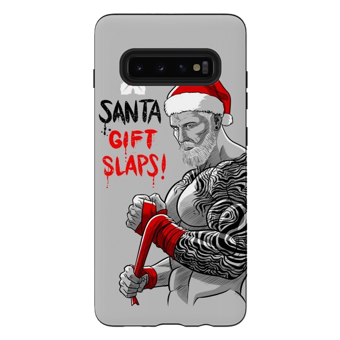 Galaxy S10 plus StrongFit Santa gift slaps by Alberto