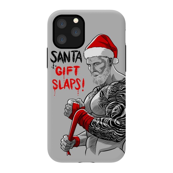iPhone 11 Pro StrongFit Santa gift slaps by Alberto