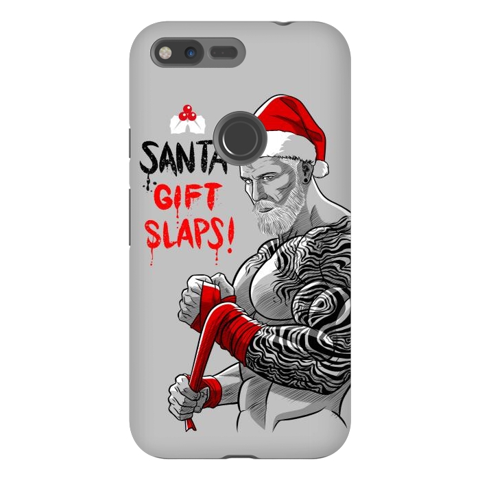 Pixel XL StrongFit Santa gift slaps by Alberto