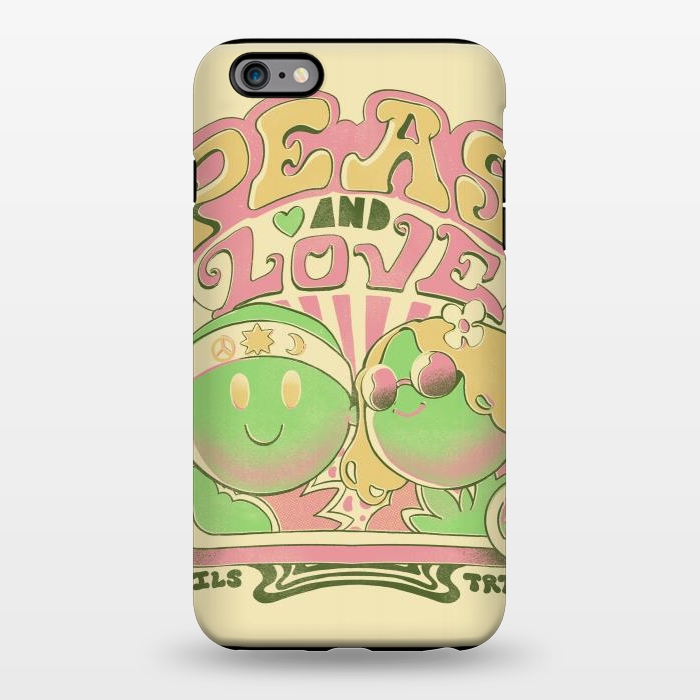 iPhone 6/6s plus StrongFit Peas and Love by Ilustrata