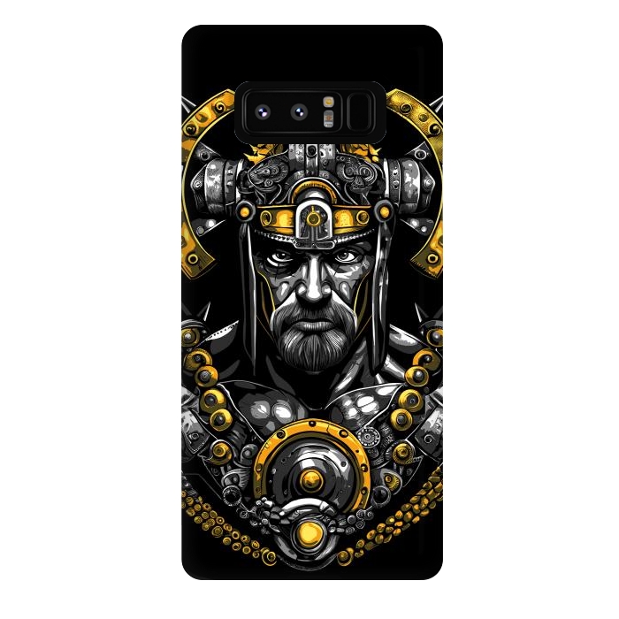 Galaxy Note 8 StrongFit Fantasy warrior with spikes by Alberto