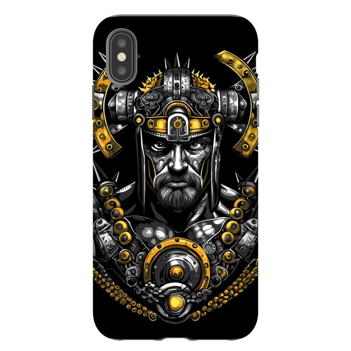 iPhone Xs Max StrongFit Fantasy warrior with spikes by Alberto