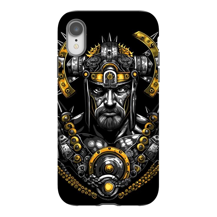 iPhone Xr StrongFit Fantasy warrior with spikes by Alberto